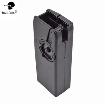 

Tactifans Airsoft Paintball 1000rd Rounds Plastic BB Speed loader M4 Hand Crank Military Fast BB Loader for AEG/EBB Magazine