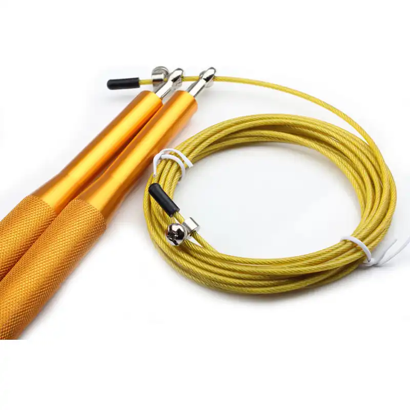 Speed Jump Skipping Rope For Boxing MMA Exercise Fitness Steel Wire Alloy Handle Speed Jump Skipping Rope For Boxing MMA Exercise Fitness Steel Wire Alloy Handle