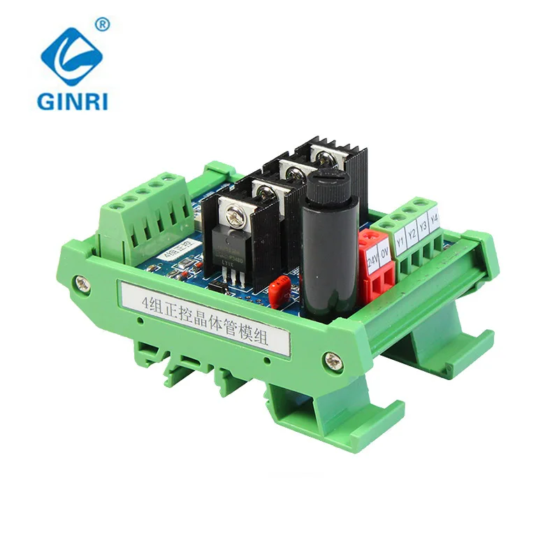 

MOSFET Output 4 6 8 12 16 Channel Transistor Module NPN/PNP Input DC24V Trigger Switch Driver Control Board AWG 24~12, 2.5mm