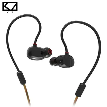 

KZ ZS1 Dual Dynamic Driver Monitoring Noise Isolating Stereo In-Ear Monitors Earphones HiFi Earphone With Microphone for Phone