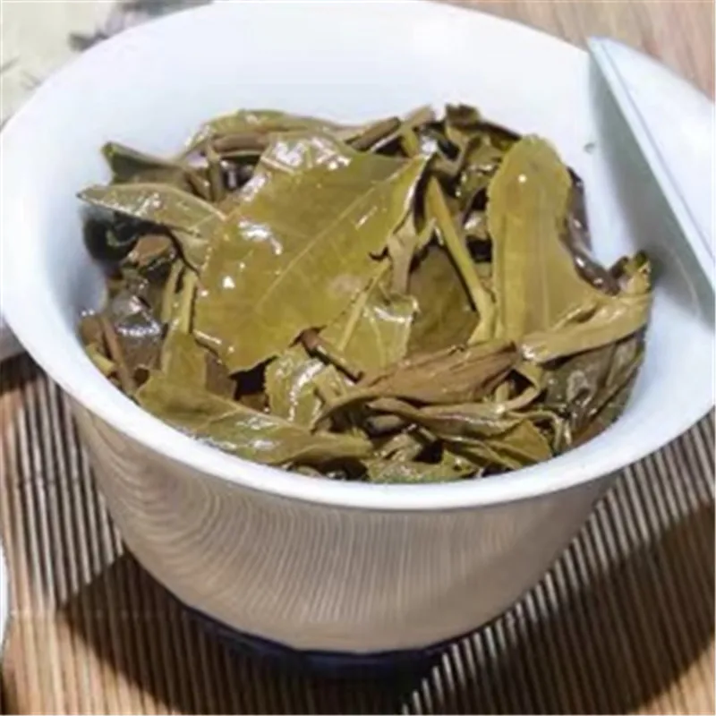 2014 китайский чай Юньнань Пуэр LaoShu ChunXiang необработанный пуэр Sheng Puerh 357 г прозрачный