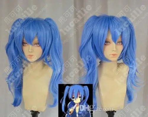 100% Brand New High Quality Fashion Picture wigs>>>Kagerou Project Enomoto Takane Ene Blue Cosplay Anime Lolita Wig Ponytail HA0 100% Brand New High Quality Fashion Picture wigs>>>Kagerou Project Enomoto Takane Ene Blue Cosplay Anime Lolita Wig Ponytail HA0