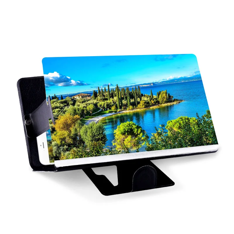 

Screen Amplifier for Universal Mobile Phone 3D Screen Video Amplifier Magnifying Folding Enlarged Expander Stand Bracket Holder
