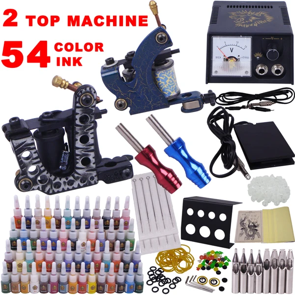 Buy Dragonhawk Pen Rotary Tattoo Machine  Cartridge Needles Power Supply  Kit 10137 Online at Low Prices in India  Amazonin