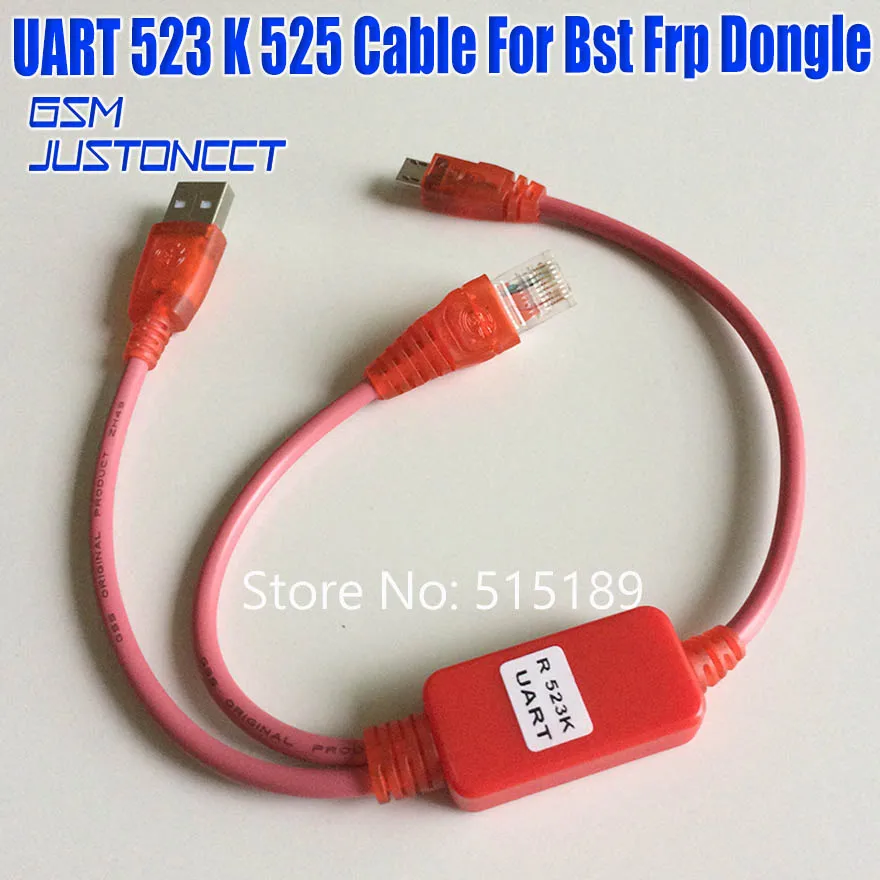 UART 523K 525K CABLE FOR BST FRP- GSMJUSTONCCT -B4