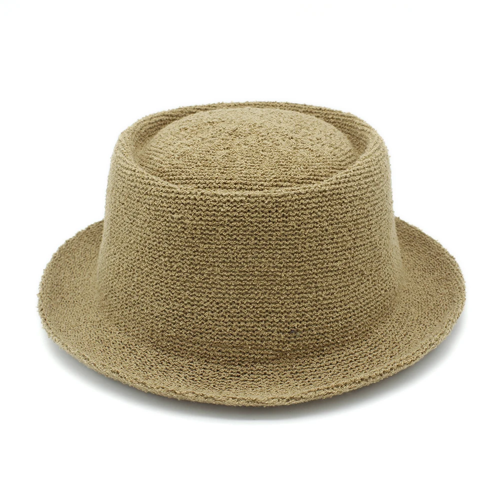 Wo для мужчин s для мужчин соломенная Porkie шляпа Элегантная Дамская мода отдых пляж летний лагерь праздник Повседневная шляпа, Панама для защиты от солнца 40