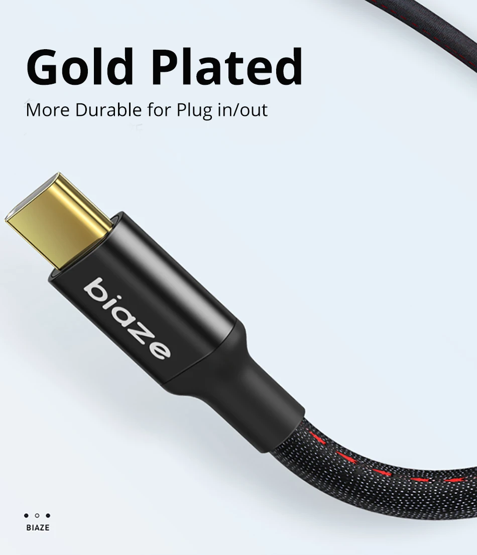 Biaze 5A USB C зарядный кабель для huawei P20 type C кабель передачи данных для быстрой зарядки для Xiaomi Mi 8 USB C зарядное устройство для телефона