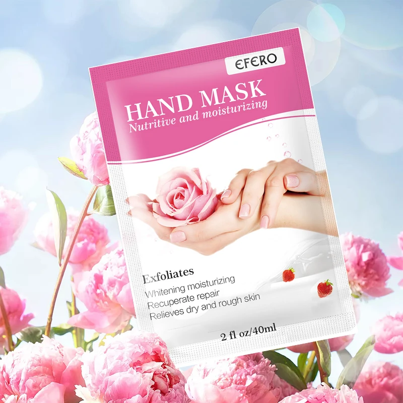 

2pairs Collagen Hand Mask Beauty Handcream Moisturizing Gloves Skincare Mask Exfoliating Hand Mask Ant-aging Hands Care