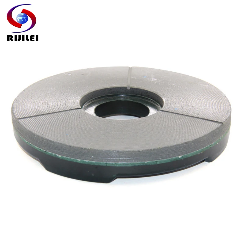 

RIJILEI 4inch Diamond Resin Grinding Discs For Marble Polishing 100mm Resin bond polishing pad BLACK RED WHITE BUFF Disc YG23-1