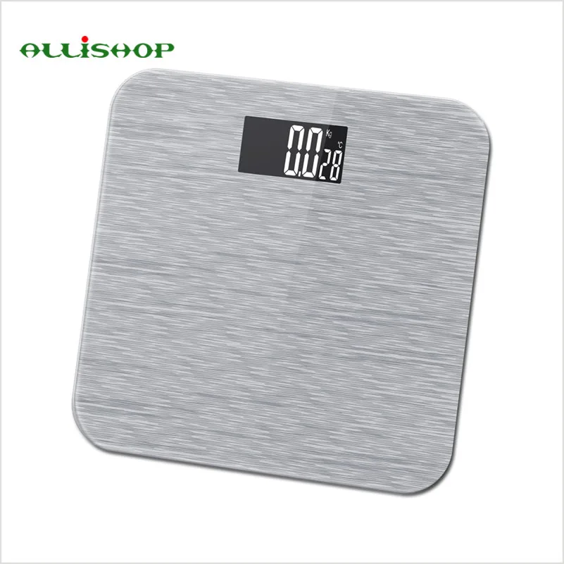 Alli High Quality Luxury Bathroom Scales Pattern Digital Alli High Quality Luxury Bathroom Scales Pattern Digital Balance With Temperature Bmi Difference Comparison 180kg 400lb In From Home