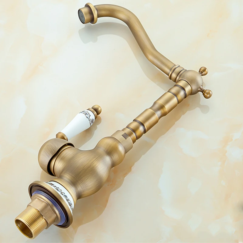 Quyanre-Euro-Retro-Antique-Brass-Basin-Faucet-Porcelain-Creamic-Single-Handle-Mixer-Tap-360-Rotation-Bathroom