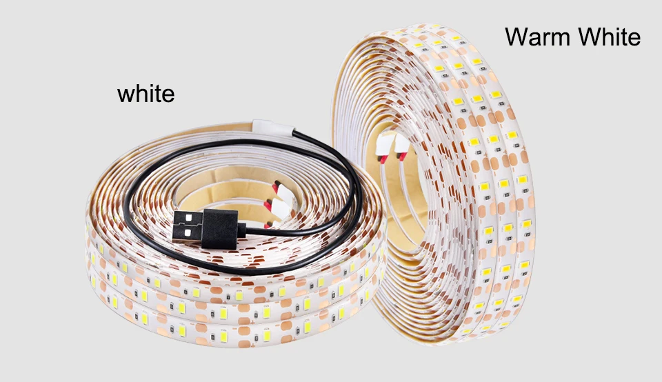 USB LED Strip lamp 2835SMD DC5V Flexible LED light Tape Ribbon 1M 2M 3M 4M 5M HDTV TV Desktop Screen Background Bias lighting (13)