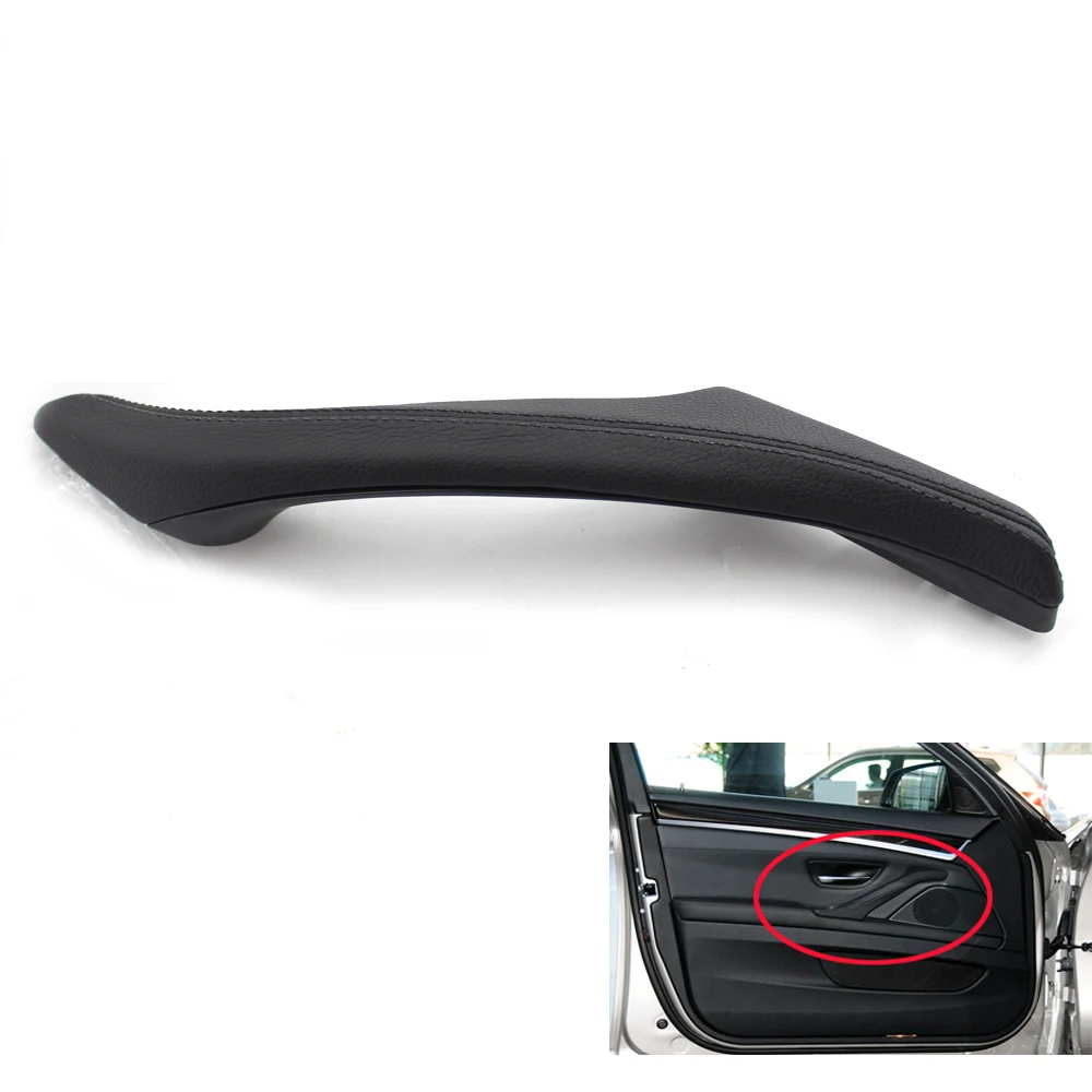 cheap Fit for BMW F10 F11 F18 5 Series 528i 535i 550i Interior Door Handle Rear Passenger Left Side Black 51 41 7 225 851