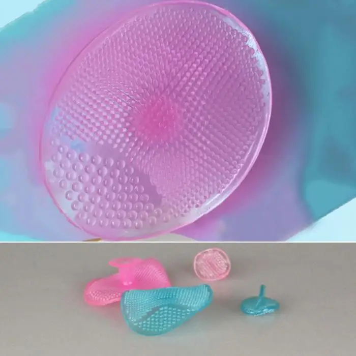 Silicone Face Brush Facial Scrubber Pads for Cleansing Exfoliating Anti-Aging Face Massage JIU55