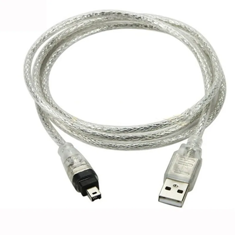 usb male to firewire ieee 1394 4 pin male ilink adapter cord firewire 1394