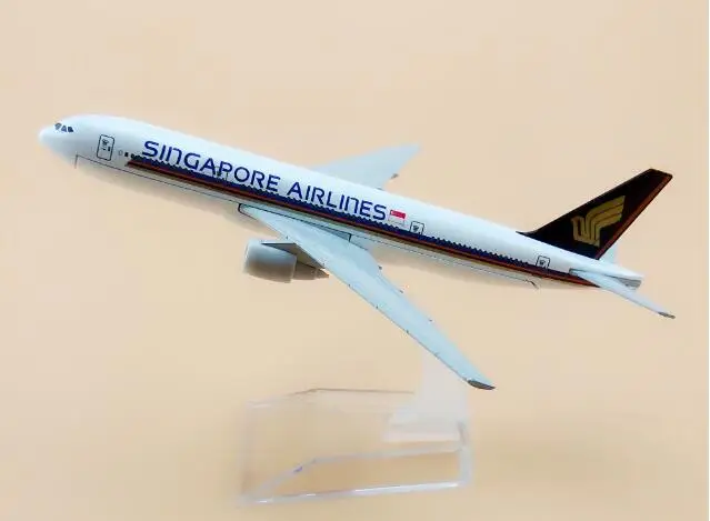 Модель полета Boeing 777 летательный аппарат для детей модель из сплава B777 16 см