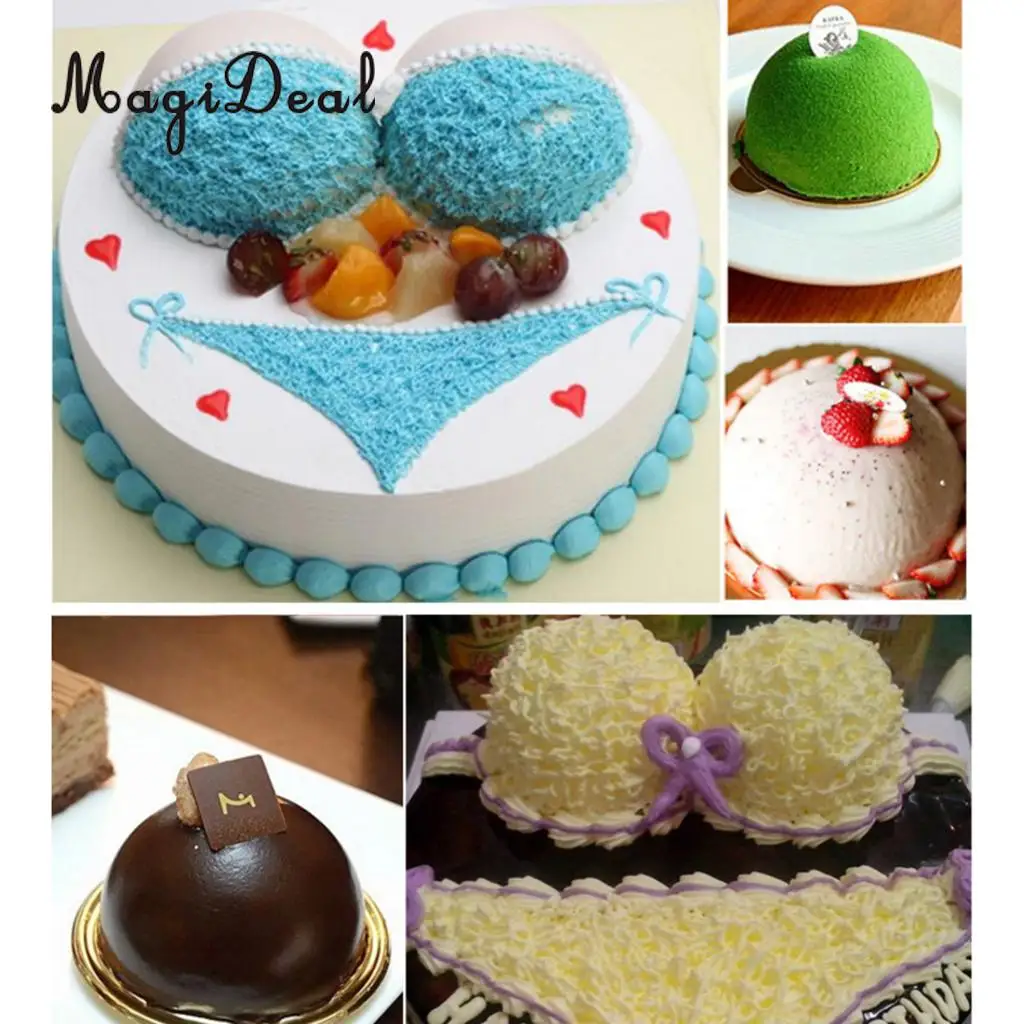  Big Size Balls Mould - Aluminum Hemisphere Pan Half Ball Sphere Bath Ball Cake Pan Tin Baking Mold Pastry Mould inner Size 11cm