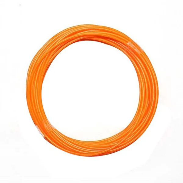 1 пакет 10 м красочные 1,75 мм Печатные нити ABS Моделирование стереоскопический для 3D принтер Ручка Новое поступление, горячая распродажа - Цвет: Orange