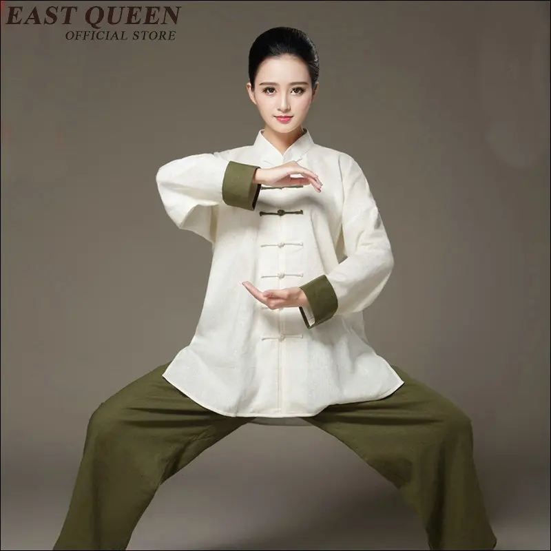 

Tang suit cotton render unlined upper garment Chinese style costume Chinese practise tai chi kung fu costume AA1544z