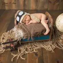 Jane Z Ann новорожденный реквизит для фотосъемки натуральные льняные Одеяла Детские студийные принадлежности для фотосъемки джутовые ковровые корзины наполнитель