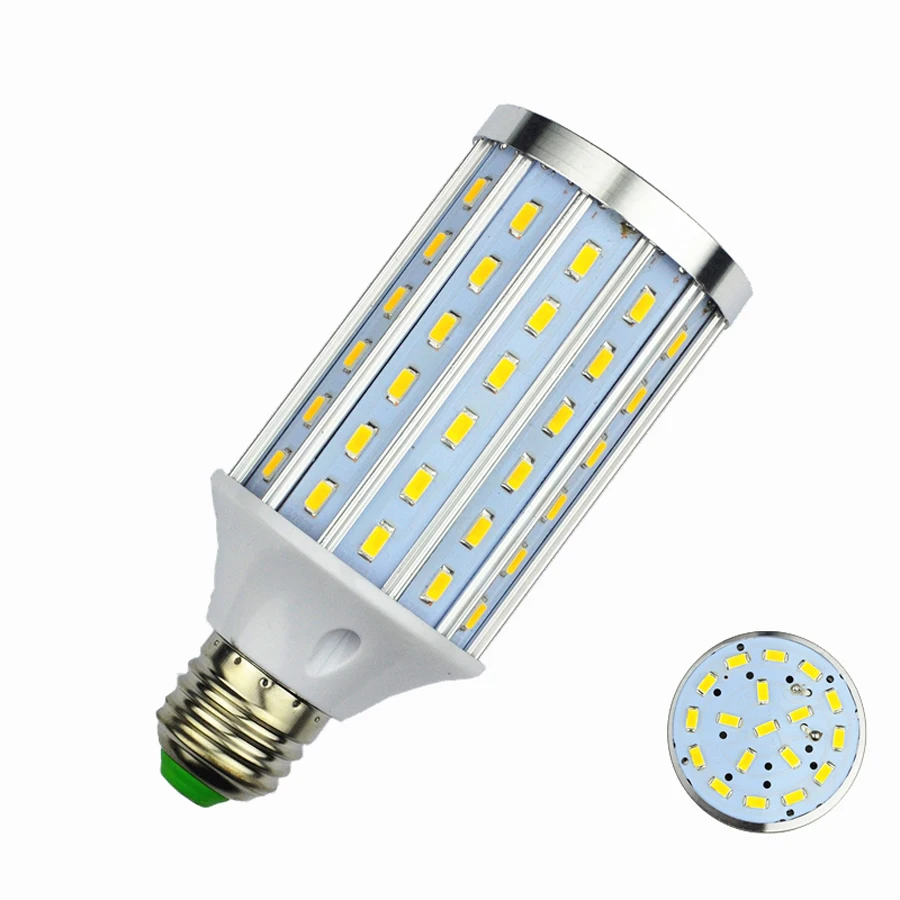 Светодиодная лампа, e27 SMD 5730 20 Вт 90leds Алюминий основа Выделите Светодиодная лампа AC85V-265V Бесплатная доставка