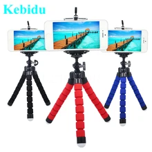 Kebidu Мини Гибкий штатив Осьминог+ wifi беспроводной Bluetooth пульт дистанционного спуска затвора для iPhone samsung смартфон для камеры