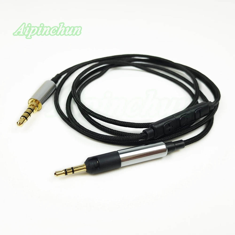 

Aipinchun 3.5mm to 2.5mm Headset Replacement Audio Cable Volume Controller For Headphone HD598 HD595 HD558 HD518 HD579 HD599