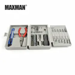 MAXMAN 24 шт. Домашний набор инструментов комбинированный костюм в штучной упаковке ручной инструмент аппаратные средства набор инструментов
