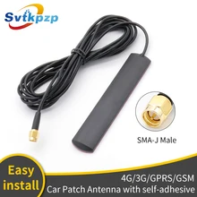 Universal 4G / 3G / GPRS / GSM Antenna SMA Male Patch 5dBi Omni Repeater WIFI Antennas CCTV Camera Router Aerial 5M Cable