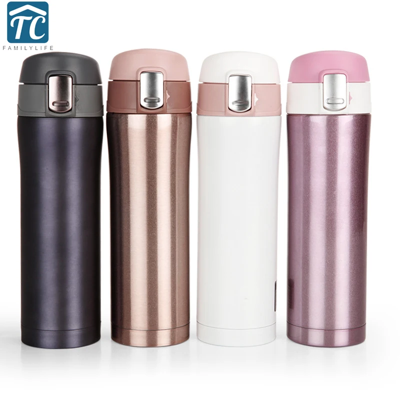 Christmas 500ml Stainless Steel Double Walled Insulated Thermos Cup Vacuum Flask Coffee Mug