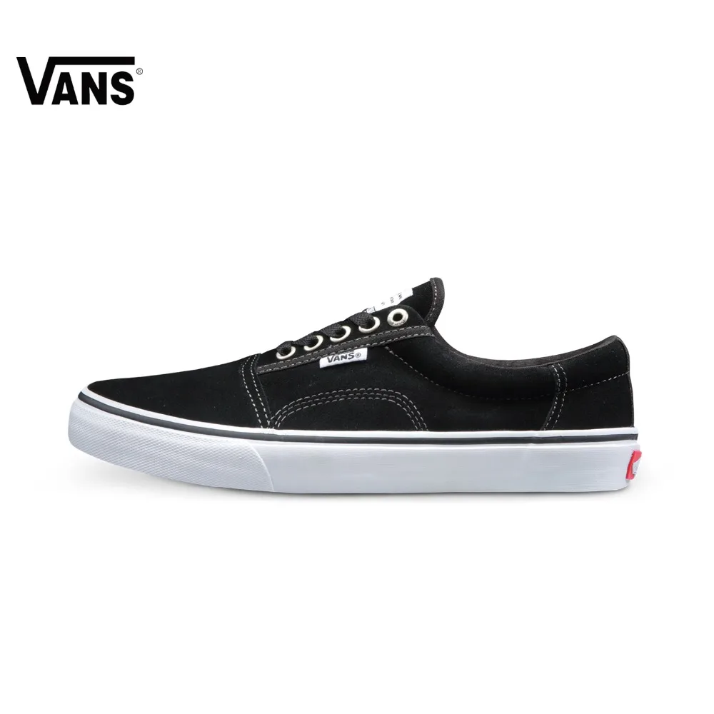 Original Vans New Arrival Summer Black Color Low-Top Men's Skateboarding Shoes Sport Shoes Sneakers