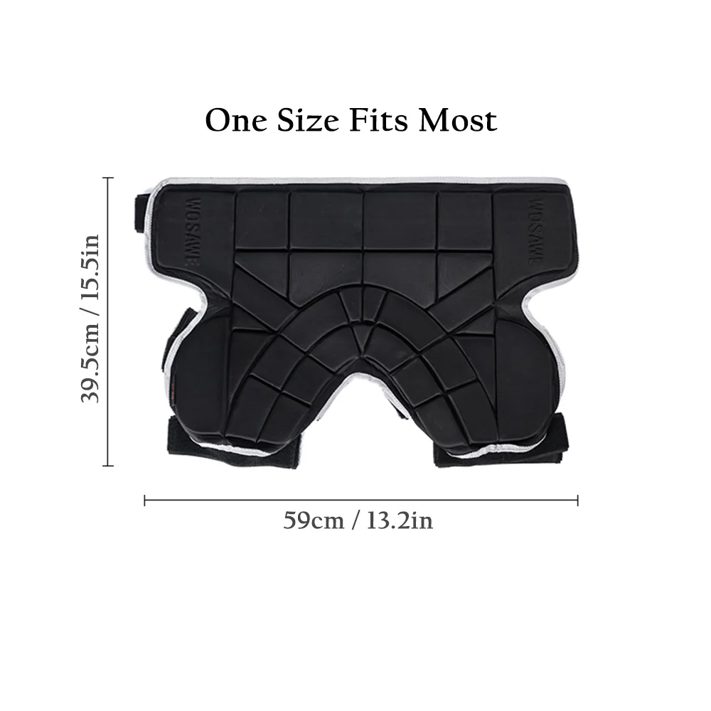 EVA предохранение от набедренных ягодиц Короткие штаны регулируемые ударные шорты Защитное снаряжение защитный коврик для велоспорта катания на лыжах хип шорты