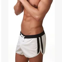 Новинка Bademode Mann плавки-боксеры тонкие Maillot De Bain Homme сексуальные пляжные трусы мужские плавки