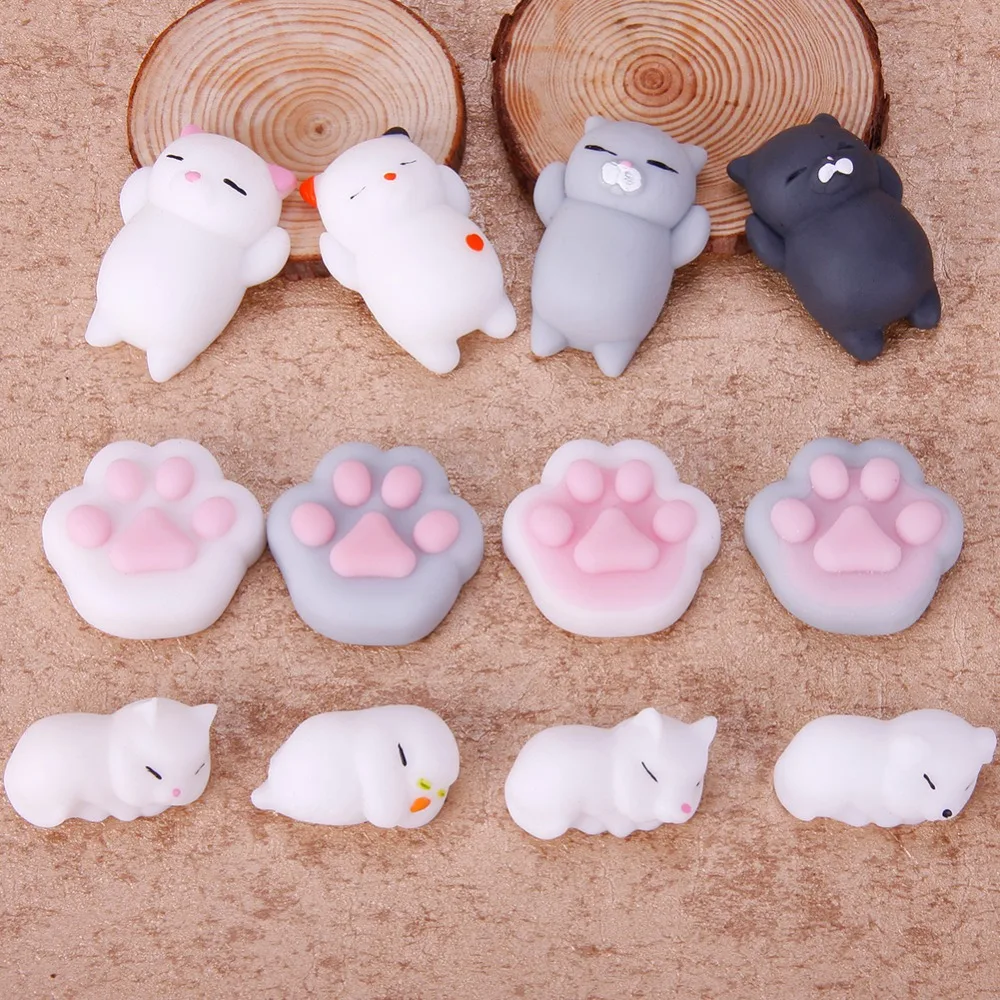 

1 Pc Cute Soft Toys Slow Rising Simulation Cute Animal Cat Paws Hand Fidget Toy Home Decoration Figurines & Miniatures
