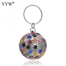 YYW вечерние сумки круглые клатчи женские Мини Вечерние кошельки роскошные сумки женские сумки дизайнерские женские свадебные сумки