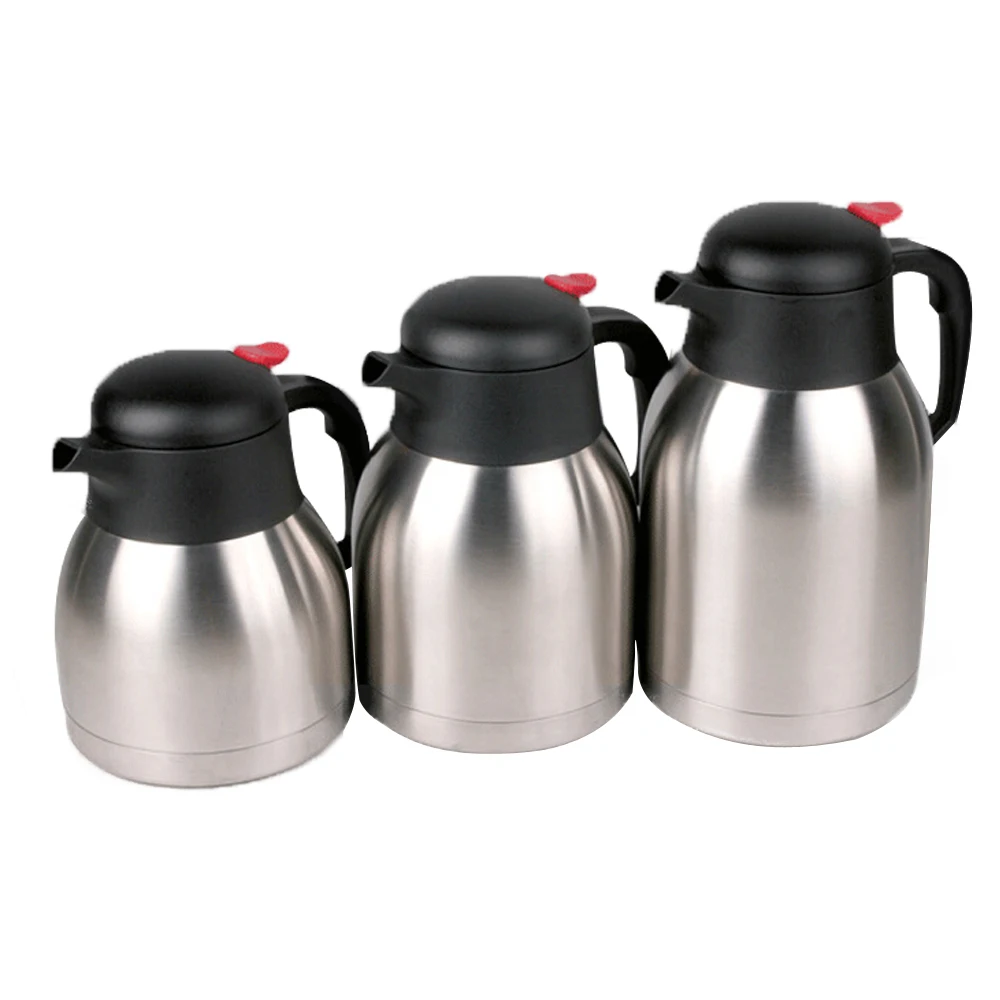 

GZZT Stainless Steel Vacuum Flasks Belly Cup Thermoses For Office Lady And Gentlemen 1/1.5/2L Thermoses