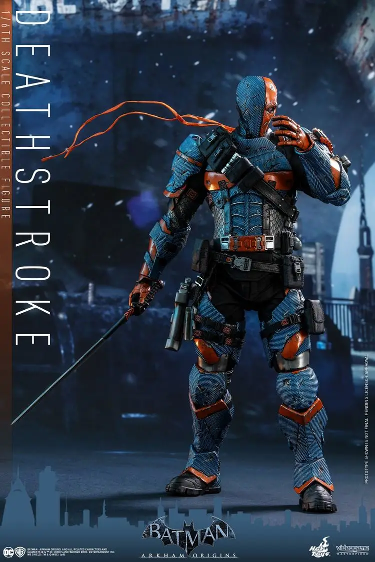 Полный набор 1/6 масштаб Бэтмен: Arkham Origins Deathstroke VGM30 фигурка игрушка Коллекционная фигурка кукла игрушки подарок с коробкой