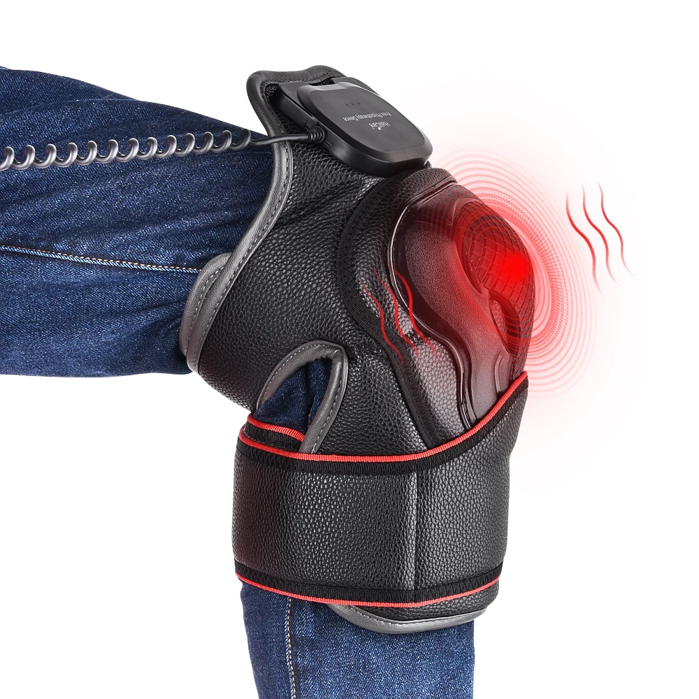 Electric Knee Magnetic Heating Massage Joint Physiotherapy Massager Magnetic Vibration Pain Relief Rehabilitation Equipment Care