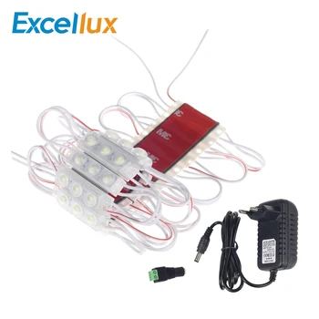 

One set DV12V 20pcs LED Module LED 2835 Hollywood Style Bright light for DIY Makeup Mirror Vanity Light in bedroom decoration