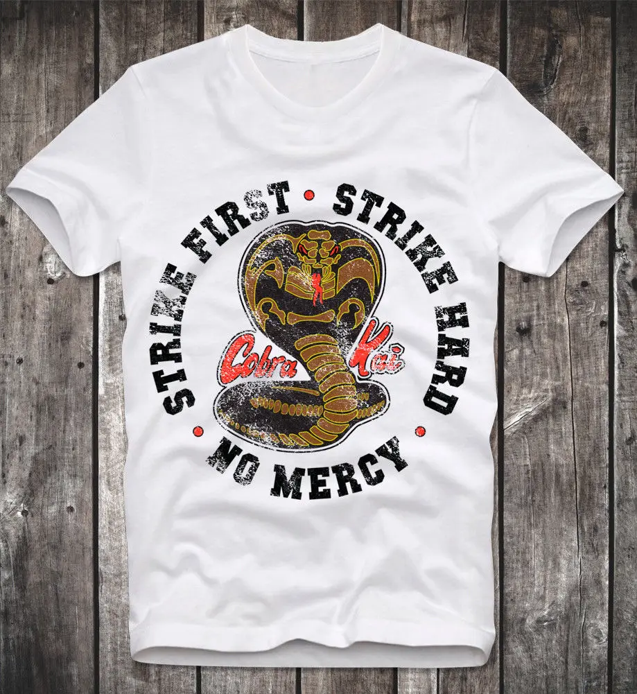 Velocitee Kids T-Shirt Eat Sleep Karate Logo 1 Martial Arts Colour Options