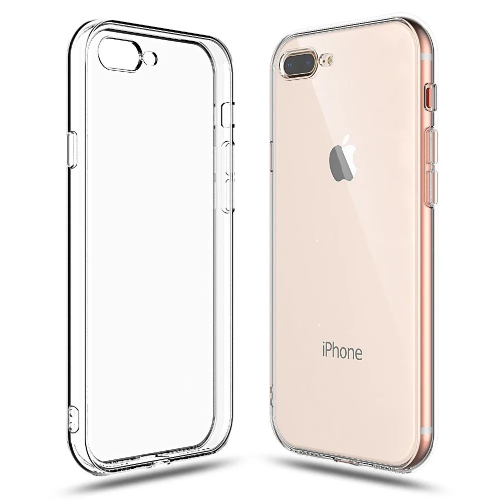 

Ultra thin Clear Transparent TPU Silicone Case For iPhone XS MAX XR 6 7 6S Plus Protect Rubber Phone Case For iPhone 8 7 Plus