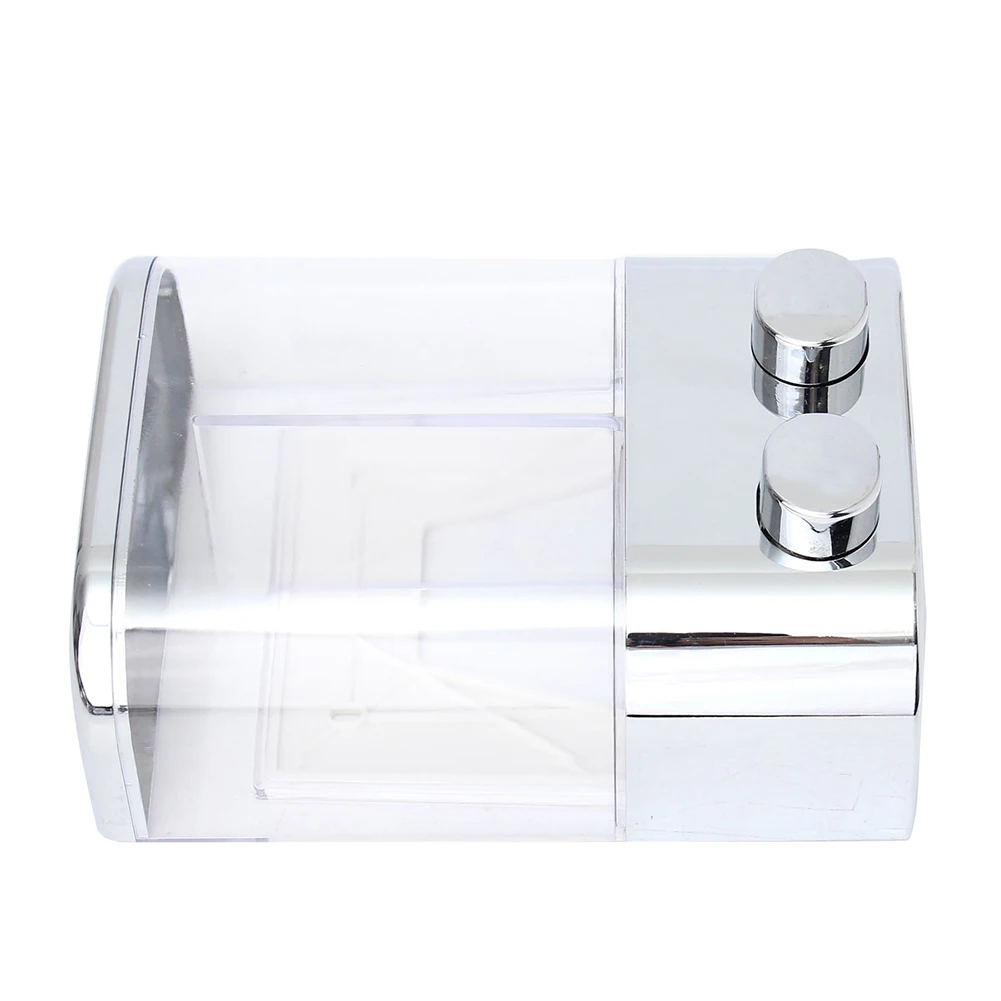 Double 400ml Bathroom Wall Mount Shampoo Shower Gel Dispenser Liquid Soap Bottle Set