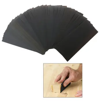 

36pcs Wet Dry Abrasive Paper Sheets Waterproof Polishing Sandpaper Grinding 400-3000 Grit