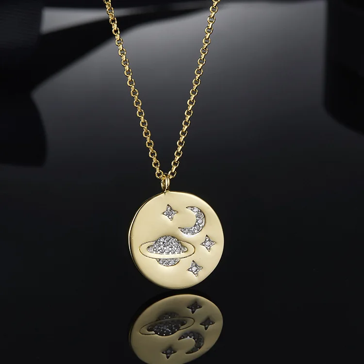 

Hot popuar Designer big coin charm chameau necklace camelus Pave CZ Gold camel necklace for Women