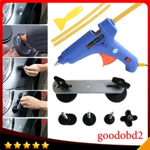 PDR tools set Paintless Dent Repair Tools Pulling Bridge Dent Removal Hand Tool Set with hot glue gun Ferramentas 100W+2x sticks PDR tools set Paintless Dent Repair Tools Pulling Bridge Dent Removal Hand Tool Set with hot glue gun Ferramentas 100W+2x sticks