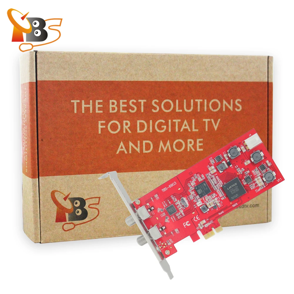 TBS6903 совместим с EUMETCast Professional DVB S2 тюнер PCIe Card поддерживает CCM ACM VCM мультивходной