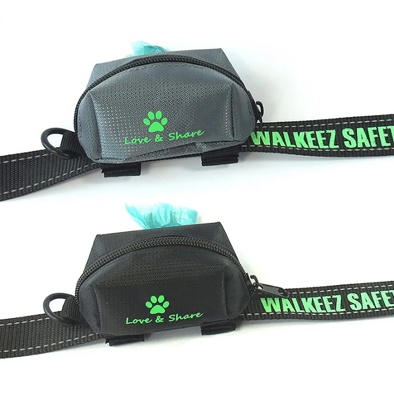 

Dozzlor Waterproof Dog Leash Pet Training Pouch Walking Leash Bag Chihuahua Puppy Carrier For Treats Bag Poopbag Waste Holder