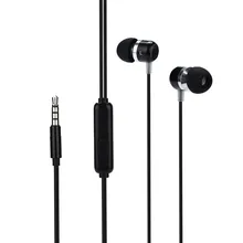 VOBERRY проводные наушники-вкладыши для мобильного телефона универсальные 3,5 мм наушники-вкладыши стерео наушники с микрофоном для сотового телефона