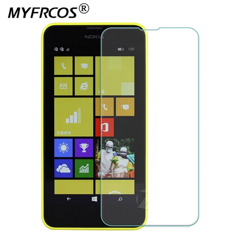 Для стекла Nokia Lumia 630 защита экрана закаленное стекло для экран 635 HD Защитная 9H