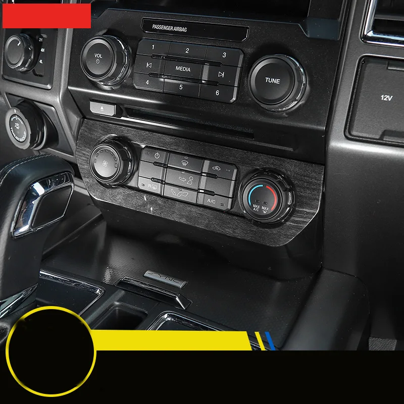 

lsrtw2017 car dashboard navigation screen chrome trims for Ford F-150 2015 2016 2017 2018 2019